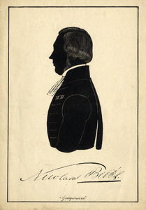 103981 Portret van Nicolaas Beets, geboren 13 september 1814, Hervormd predikant te Utrecht (1854 - 1874), hoogleraar ...